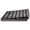 DII® Large Stone Basketweave & Black Stripe Rectangle Paper Basket